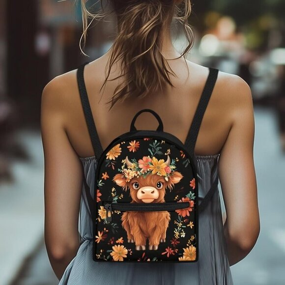 Mini Backpack Women Polyester Small Travel Purse Stylish Daypack main image 3